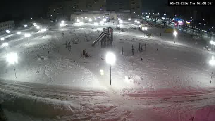 Площадь им. Ф. Я. Федулова в Вологде: онлайн-камера