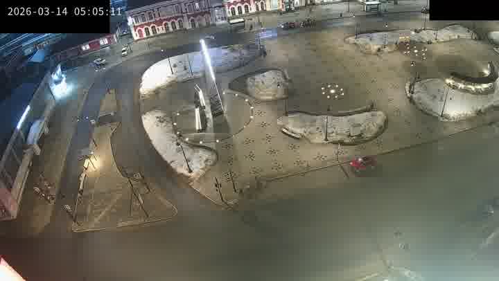 Привокзальная площадь в Вологде: онлайн-камера