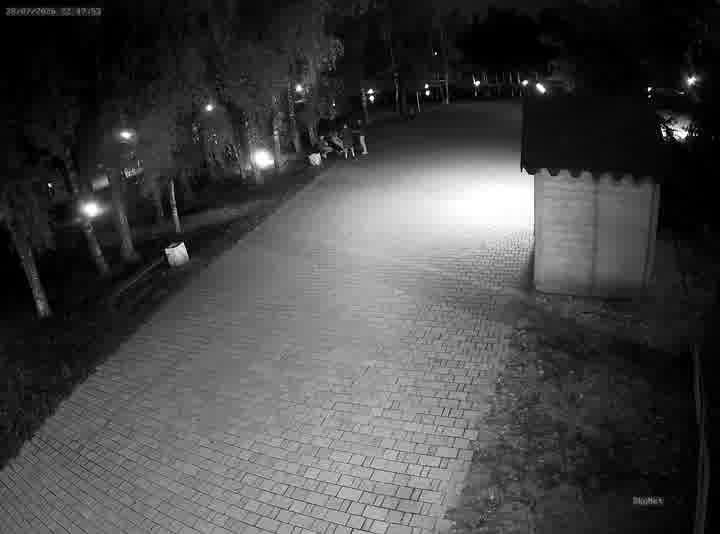 Городской парк в Грязовце: онлайн-камера